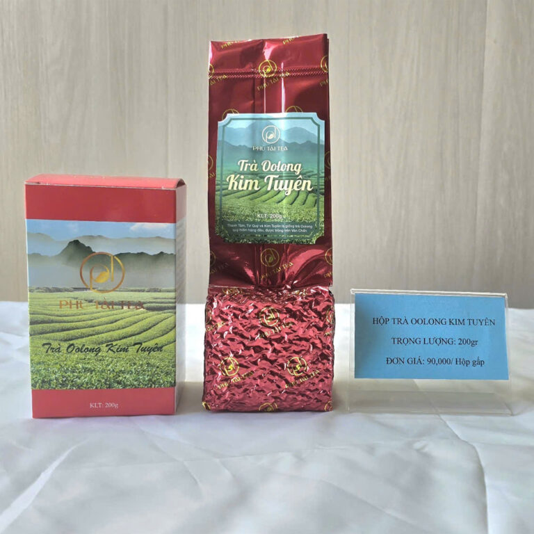 Trà Oolong Kim Tuyên Hộp Gấp